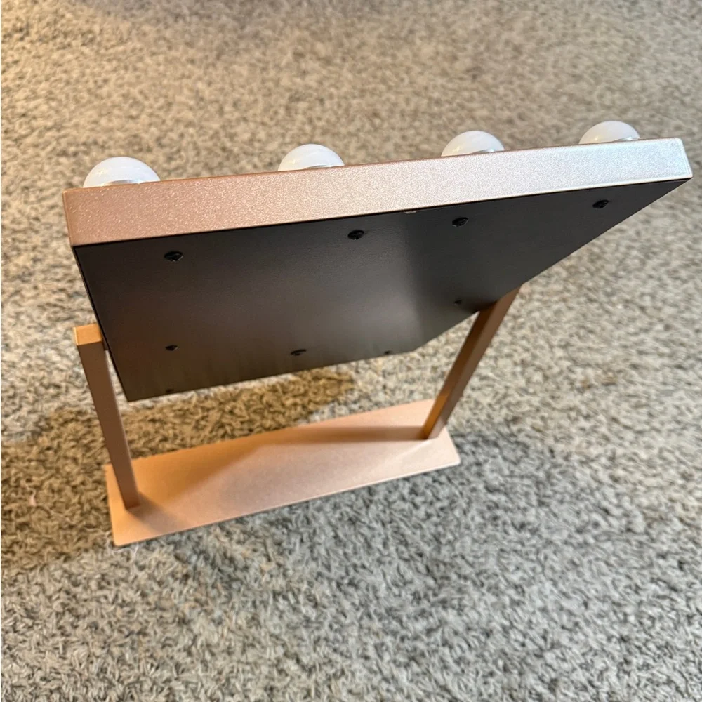 Rose Gold Vanity Mirror with Lights